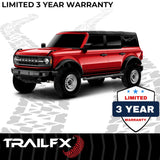 TrailFX 4 Inch Oval Tube Side Steps (MPN: A1555T)