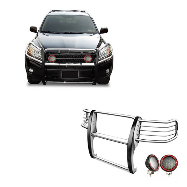 Black Horse Grille Guard Kit (MPN: 17A093902MSS-PLFR)