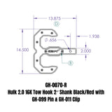 Gen-Y Hitch Pintle Hook (MPN: GH-0070-R)