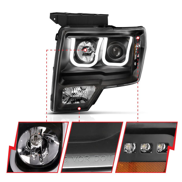 AnzoUSA Headlight Assembly (MPN: 111383)