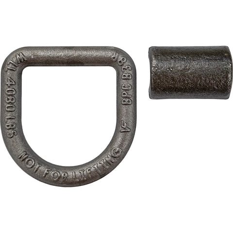 Weld-On 1/2 Inch Forged D-Ring (MPN: B38WPKGD)