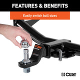 CURT Switch Ball Trailer Hitch Ball (MPN: 42225)