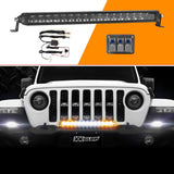 XK Glow Razor Series LED Light Bar (MPN: XK064020-DFS-KIT)
