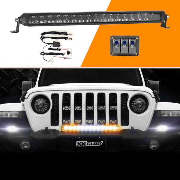 XK Glow Razor Series LED Light Bar (MPN: XK064020-DFS-KIT)