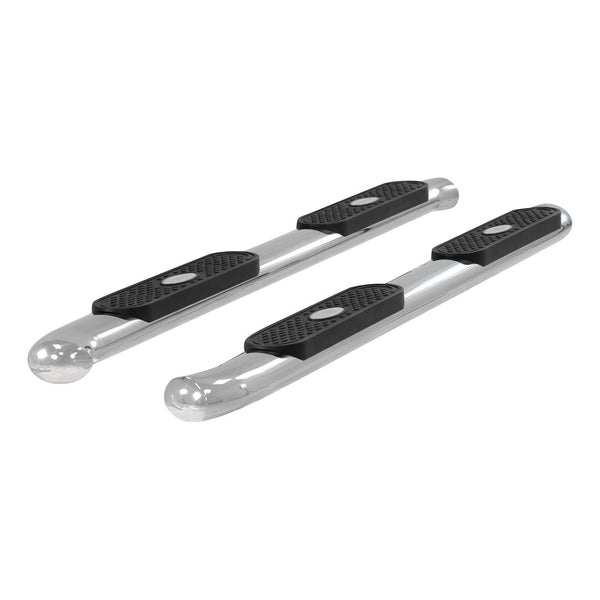 Aries 4 Inch Oval Nerf Bar With Step Pads (MPN: S221008-2)