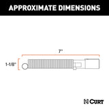 CURT 6-Way Trailer Wiring Connector (MPN: 58082)