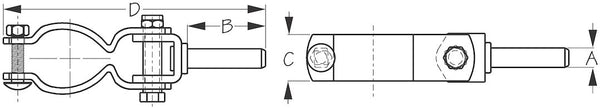 Sea-Dog Oarlock Set (MPN: 582070-1)
