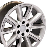 OE Wheels CV73 Aluminum Wheel (MPN: CV73-20085-6550-24HB-IC)