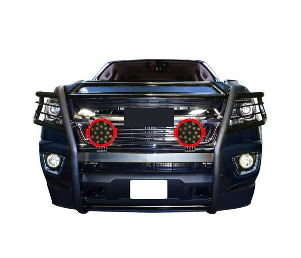 Black Horse Grille Guard Kit (MPN: 17GC15MA-PLR)