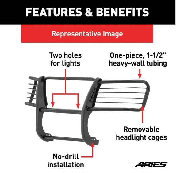 Aries Grille Guard (MPN: 4044)