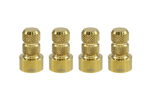 True Spike Billet Aluminum Valve Stem Caps (MPN: WVC002CG)