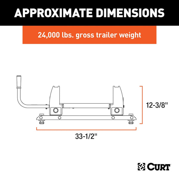 Fifth Wheel Trailer Hitch Adapter Plate (MPN: 16020)
