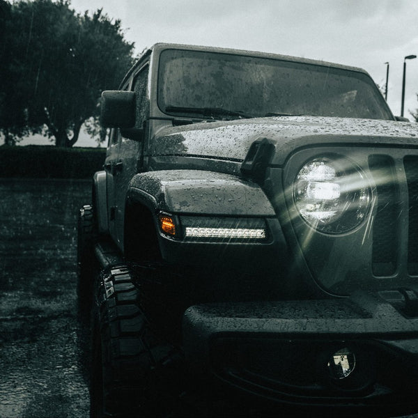 Recon Accessories Turn Signal Light Assembly (MPN: 264148BK)