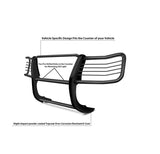 Black Horse Off Road Grille Guard (MPN: 17NR27MA)
