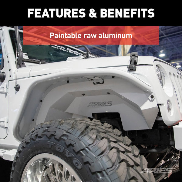 Aries Fender Flare Flat Style (MPN: 1500202)