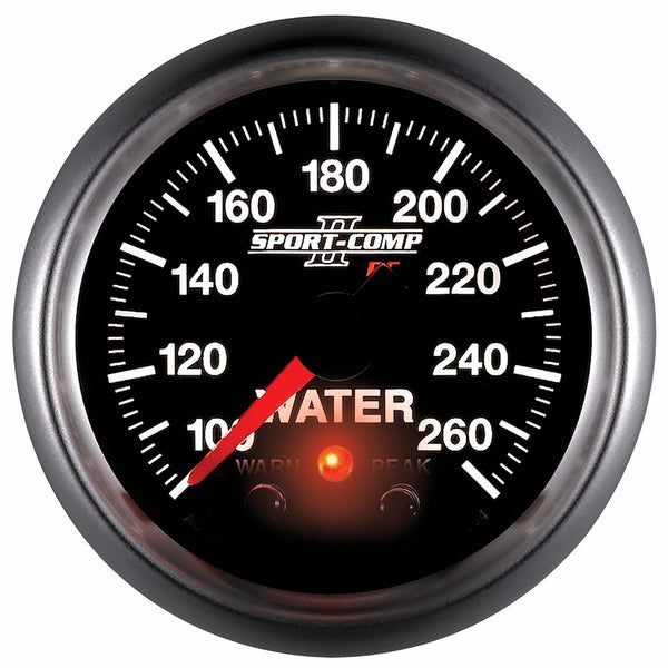 AutoMeter Sport-Comp II Water Temperature Gauge (MPN: 3654)