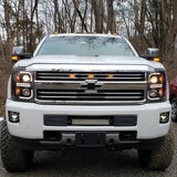 RECON Headlight Assembly With Halogen Bulbs (MPN: 264296BKC)