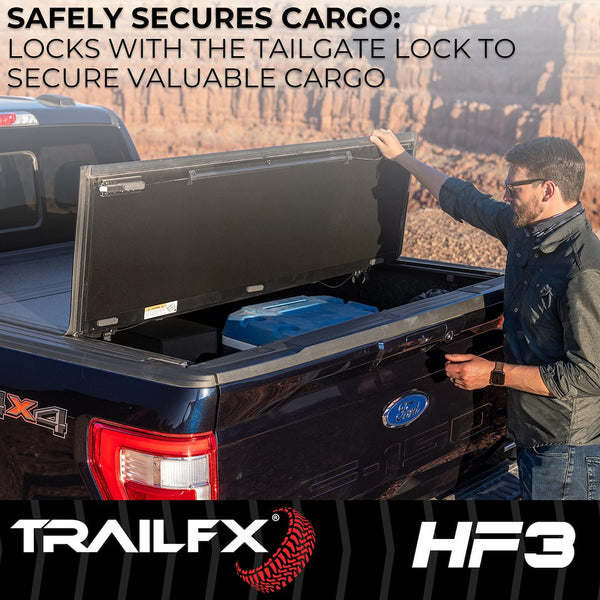 TrailFX HF3 Hard Folding Tonneau Cover (MPN: TFX8002)