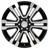OE Wheels CV44 Aluminum Wheel (MPN: CV44-22090-6550-24MB)