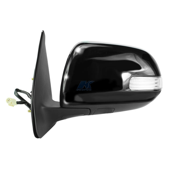 K-Source Black Electric Foldaway Mirror (MPN: 70150T)