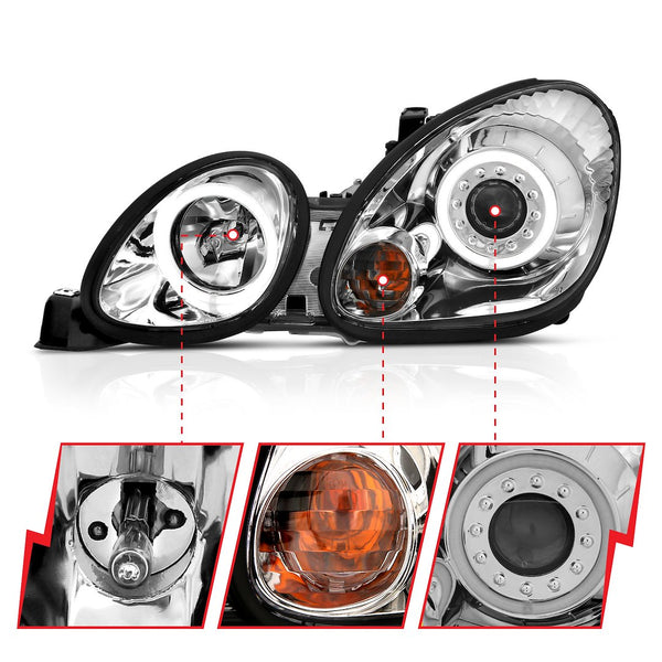 AnzoUSA Projector Headlight Assembly (MPN: 121143)