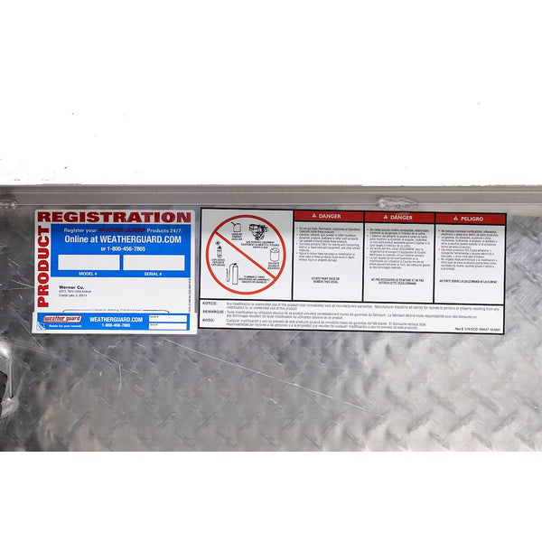Weather Guard Lo-Side Truck Toolbox (MPN: 178-0-04)