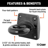 CURT Lunette Ring for Heavy-Duty Towing (MPN: 48550)