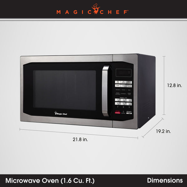 Magic Chef Countertop Microwave Oven (MPN: MCM1611ST)