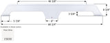 Icon Fender Skirt for Tandem Axle Trailers (MPN: 15030)