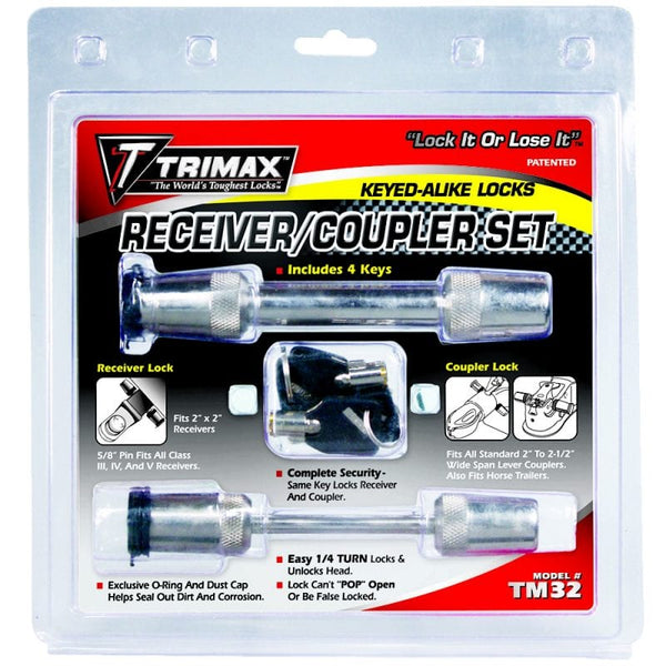Trimax Trailer Coupler Lock (MPN: TM32)