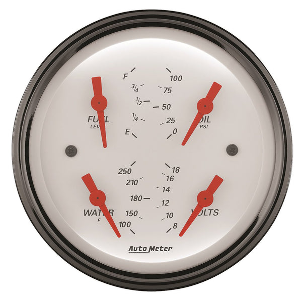 AutoMeter Fuel Level Oil Pressure Voltmeter Water Temperature (MPN: 1314)