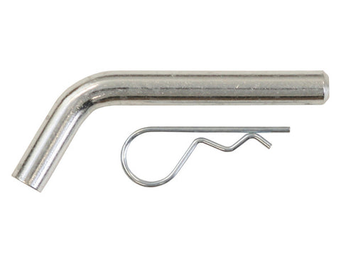 Trailer hitch pin with bent design for Class III and IV receivers (MPN: HP6253WCP)