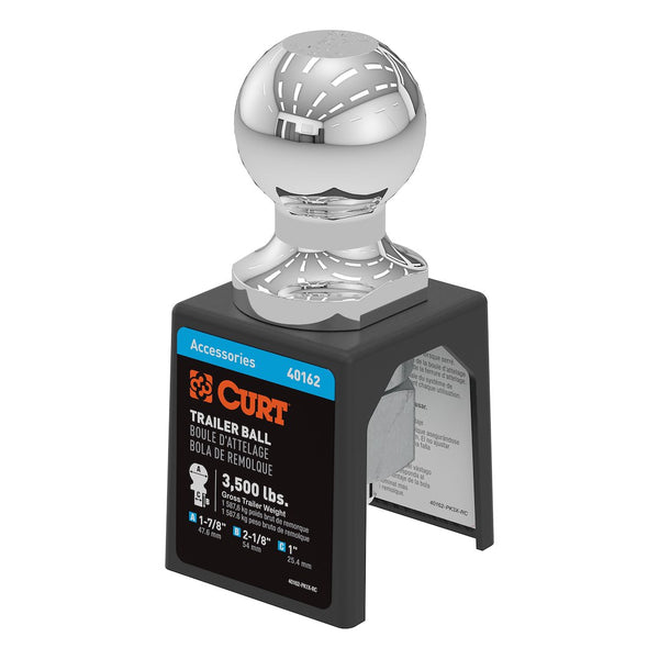 CURT 1-7/8 Inch Trailer Hitch Ball (MPN: 40162)