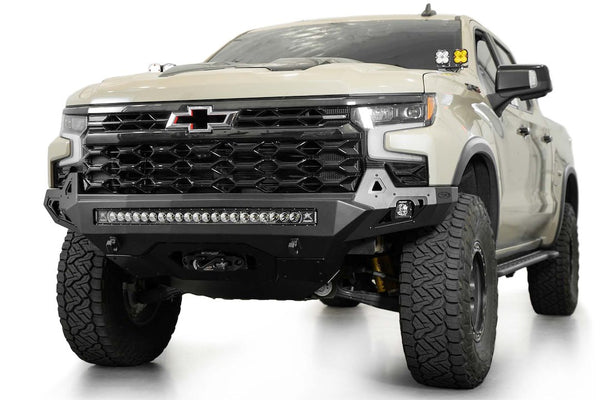 Stealth Fighter Front Bumper for Chevy Silverado ZR2 (MPN: F120083030103)