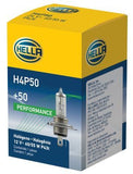 Hella H4 Halogen Headlight Bulb (MPN: 002525651)