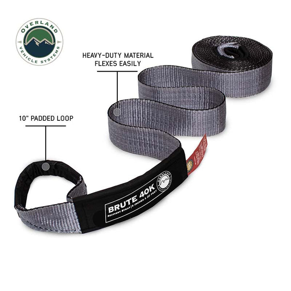 Overland Vehicle Systems Tow Strap (MPN: 19089916)