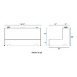 UWS Liquid Transfer Tank (MPN: TT-50-L-T-P)