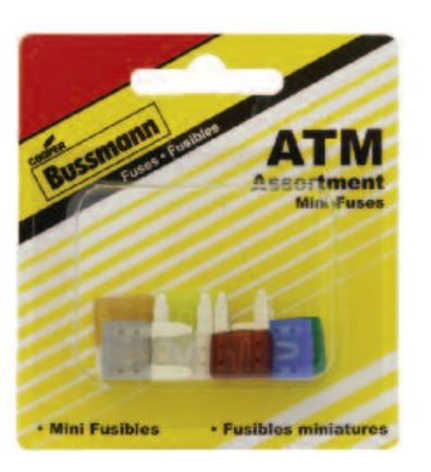 Bussman Low Profile ATM Blade Fuse Assortment (MPN: BP/ATM-A6LP-RP)