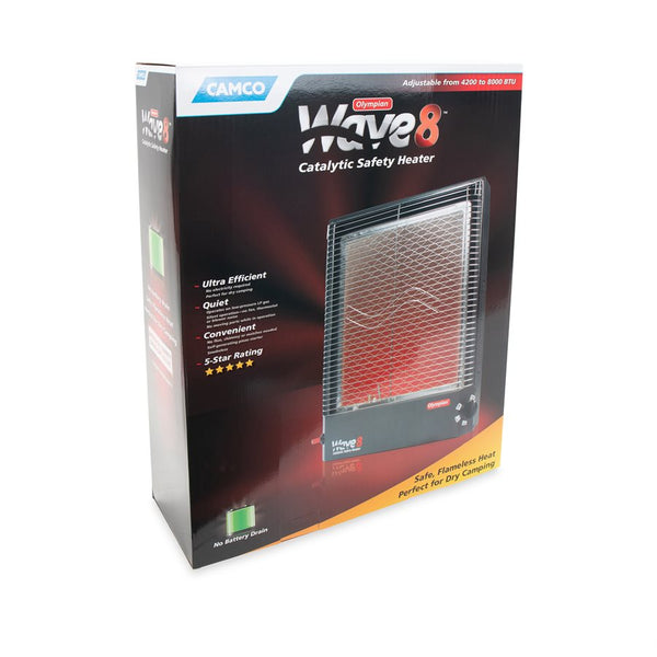 Camco Wave 8 Catalytic LP Gas Powered Space Heater (MPN: 57351)