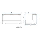 UWS Liquid Transfer Tank (MPN: ST-75-L-MB)