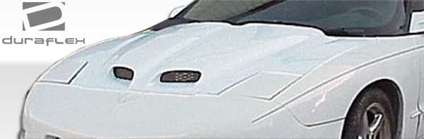 Duraflex Fiberglass Hood WS-6 Style (MPN: 103063)