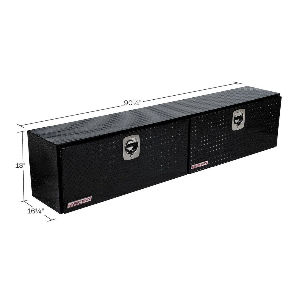Sprinter Rear Tool Box Weather Guard Aluminum Diamond Tread Tool Box (MPN: 391-5-02 ...