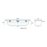 UWS Crossover Low Profile Tool Box (MPN: TBS-69-A-LP-BLK)