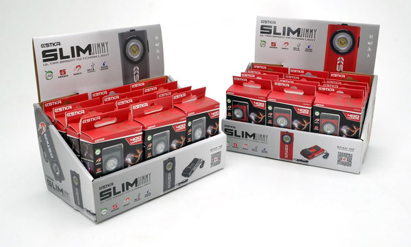 STKR Concepts SlimJIMMY Keychain Flashlight Display (MPN: 14265DD)