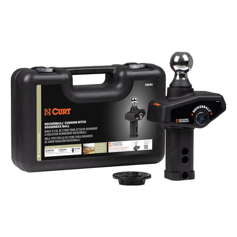 Gooseneck Trailer Hitch Ball with ShockDrop Technology (MPN: 60654)