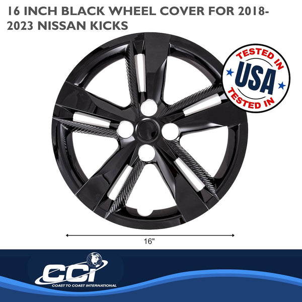 Coast To Coast 16 Inch Wheel Cover Set (MPN: IWC55216BLK)
