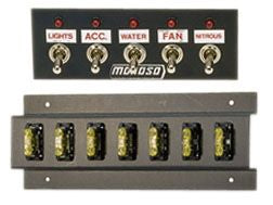 Moroso Performance Toggle Switch Panel (MPN: 74133)