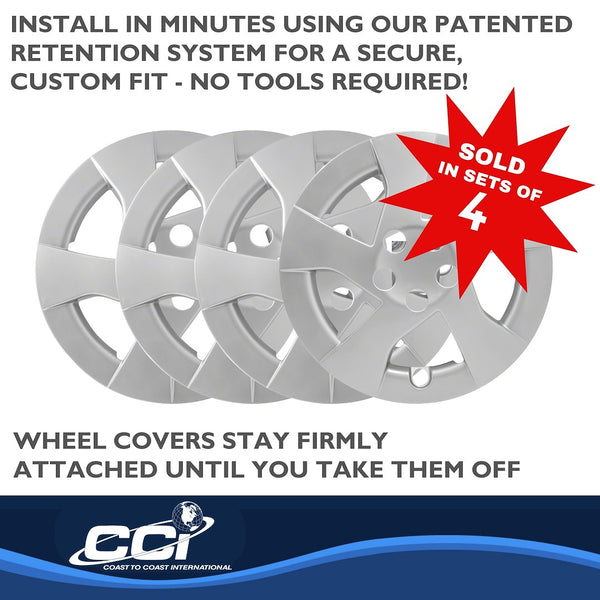 15 Inch Wheel Cover Set by Coast To Coast (MPN: IWC44815S)