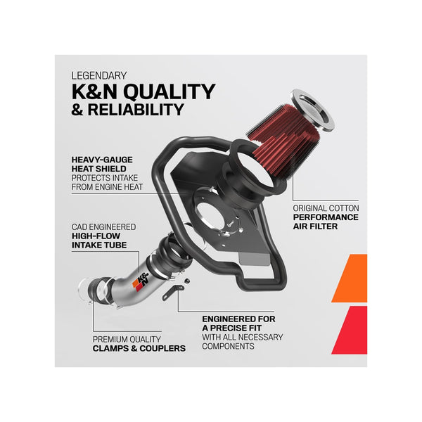 K&N Cold Air Intake System (MPN: 69-5329TC)