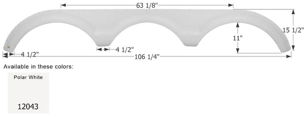Icon Fender Skirt For Dutchmen RVs (MPN: 12043)
